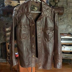 1960s leather jacket